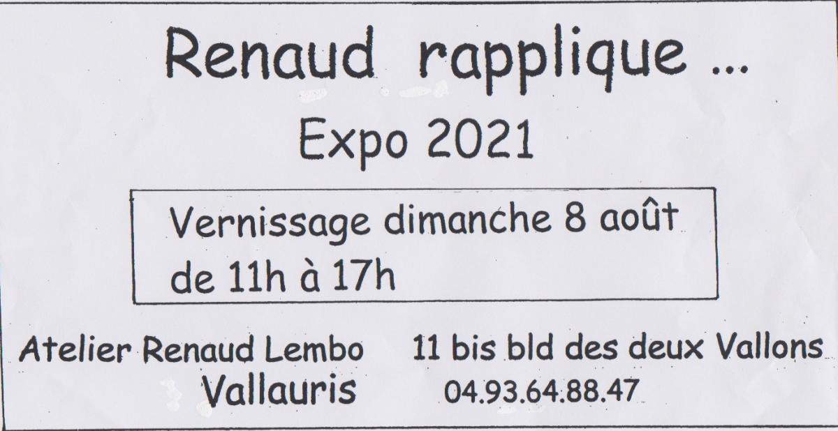 Renaud lembo expo 08 2021