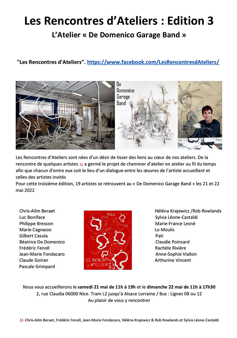 Ateliers Poinsard invit