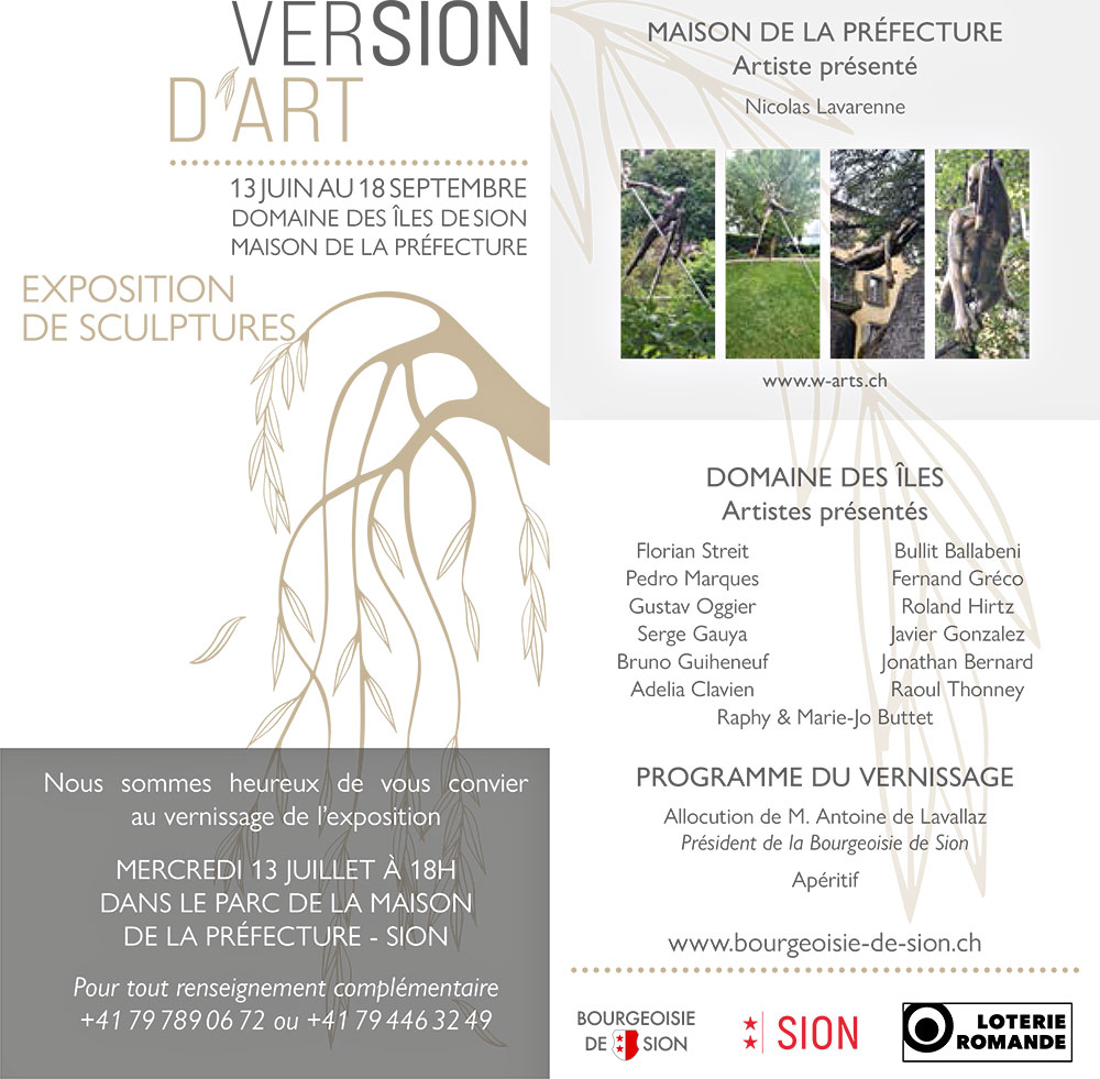 Lavarenne Version d'Art, Sion 2022