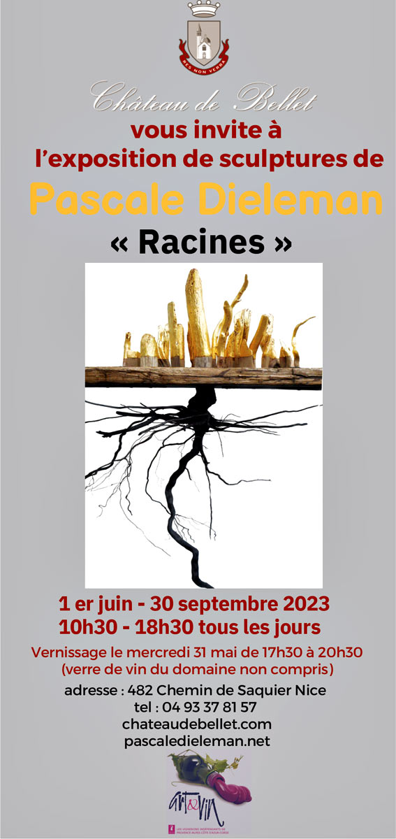 Pascale Dieleman, exposition au Château de Bellet