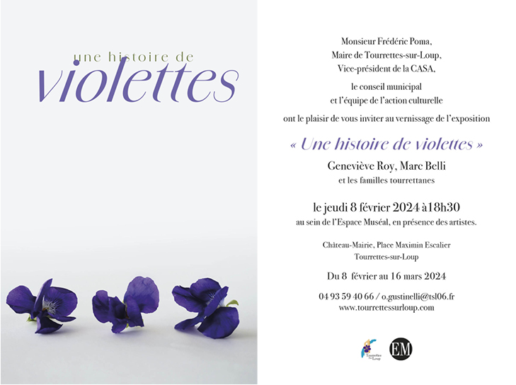 Genevieve Roy, exposition à Tourrette sur Loup