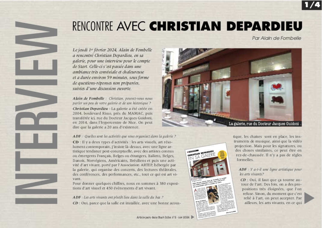 interview Depardieu site invit