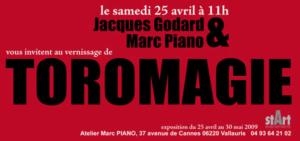 exposition "Toromagie" Piano - Godard