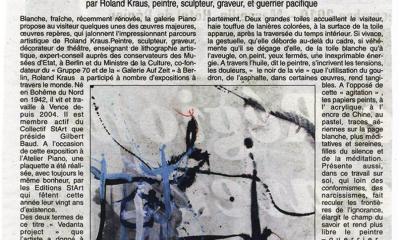 2010 Exposition Roland KRAUS 