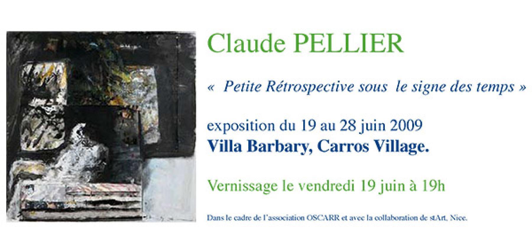 Exposition PELLIER Claude