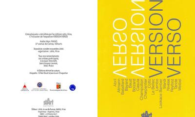CATALOGUE : Exposition thématique Version Verso, octobre 2006.