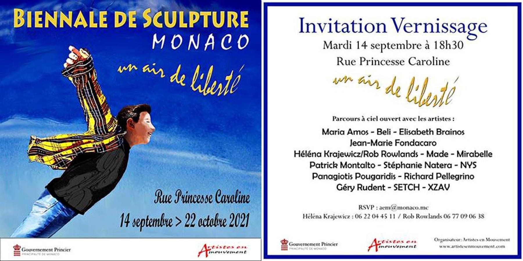 Richard PELLEGRINO : exposition à la Biennale de Sculptures à Monaco