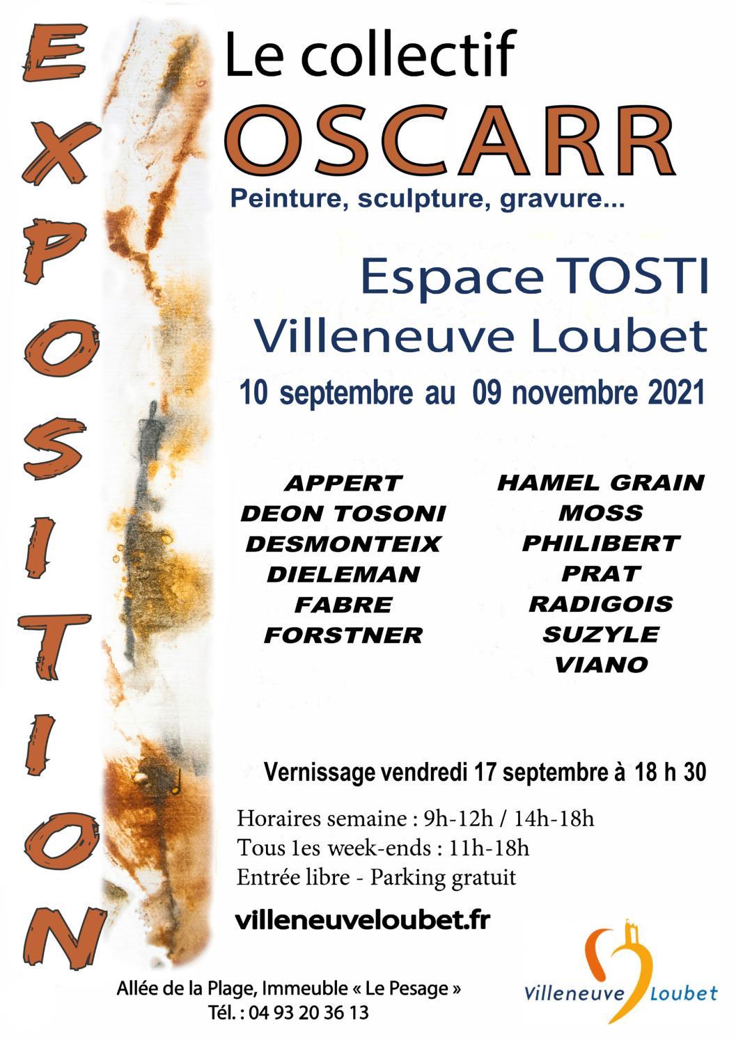 Pascale DIELEMAN, Marie-Annick RADIGOIS : exposition avec le collectif OSCARR