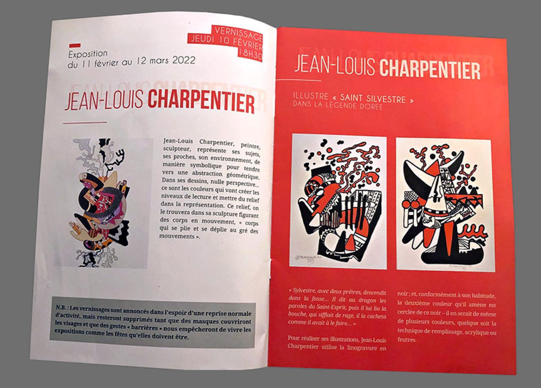 Jean-Louis CHARPENTIER : illustration de « SAINT SILVESTRE », Qvagrige - 2022