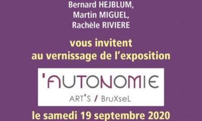 Inauguration de l'espace 'AUTONOMIE ART'S / BruXel, Bruxelles, 2020
