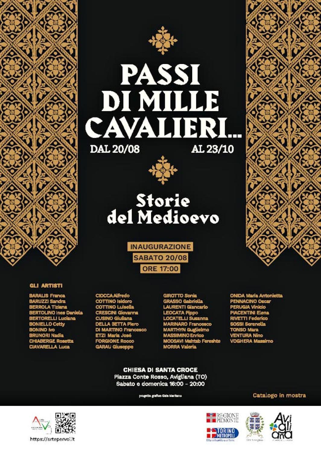 Serenella SOSSI : participation à l'exposition “Passi di mille cavalieri …, viaggio nel Medioevo”