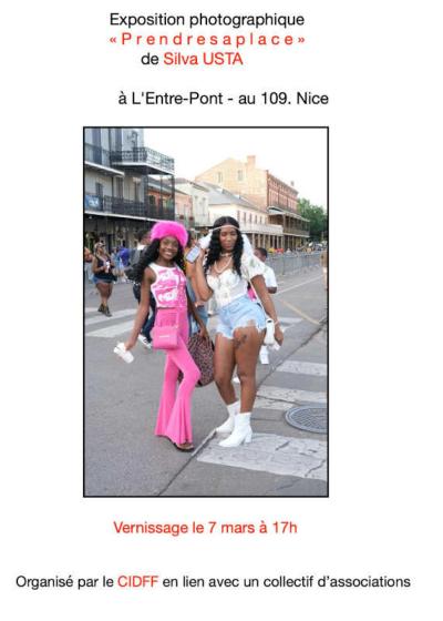 Silva USTA  invite au vernissage le samedi 7 mars 2026 à 17h à l Entre-Pont du 109 Nice
