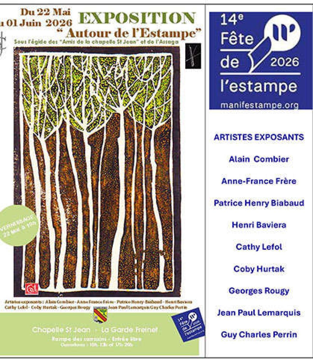 Autour de l'ESTAMPE avec Henri BAVIERA 22 mai 2026
