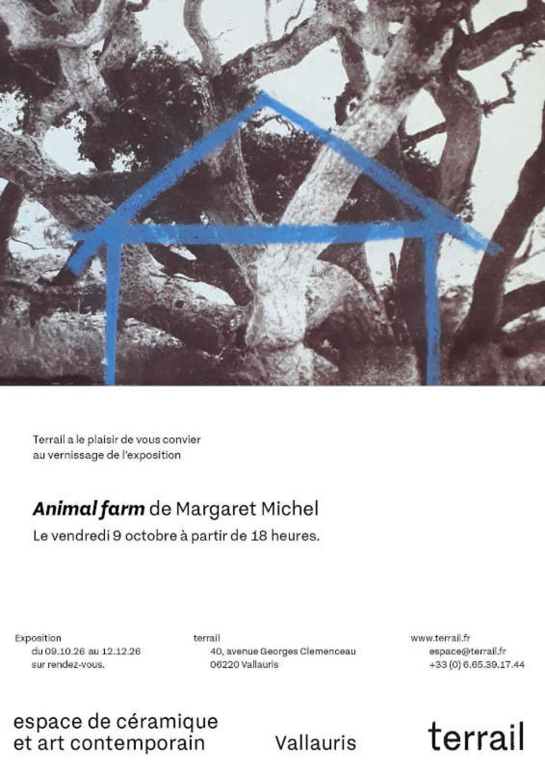 Margaret Michel invite le 9 octobre 2026 18h Vallauris