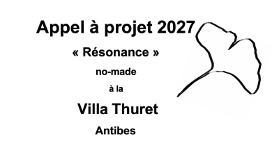 Denis Gibelin lance l'appel a projet 2027 avec no-made Villa Thuret Antibes