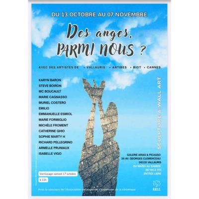 Richard Pellegrino invite a l'expo des Anges a Vallauris 17 octobre 2026 a 11h
