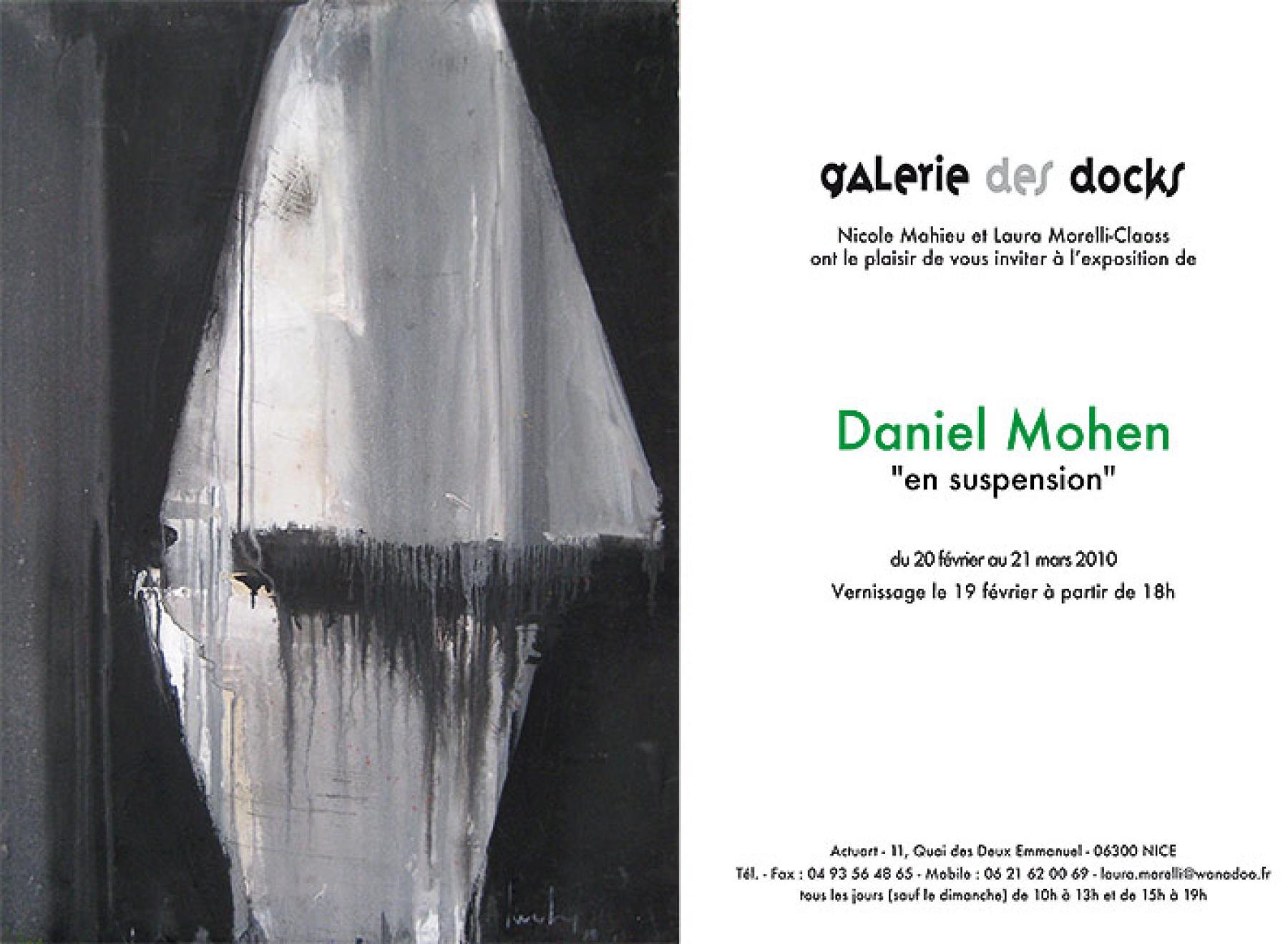 Exposition MOHEN Daniel Galerie des Docks, février 2010
