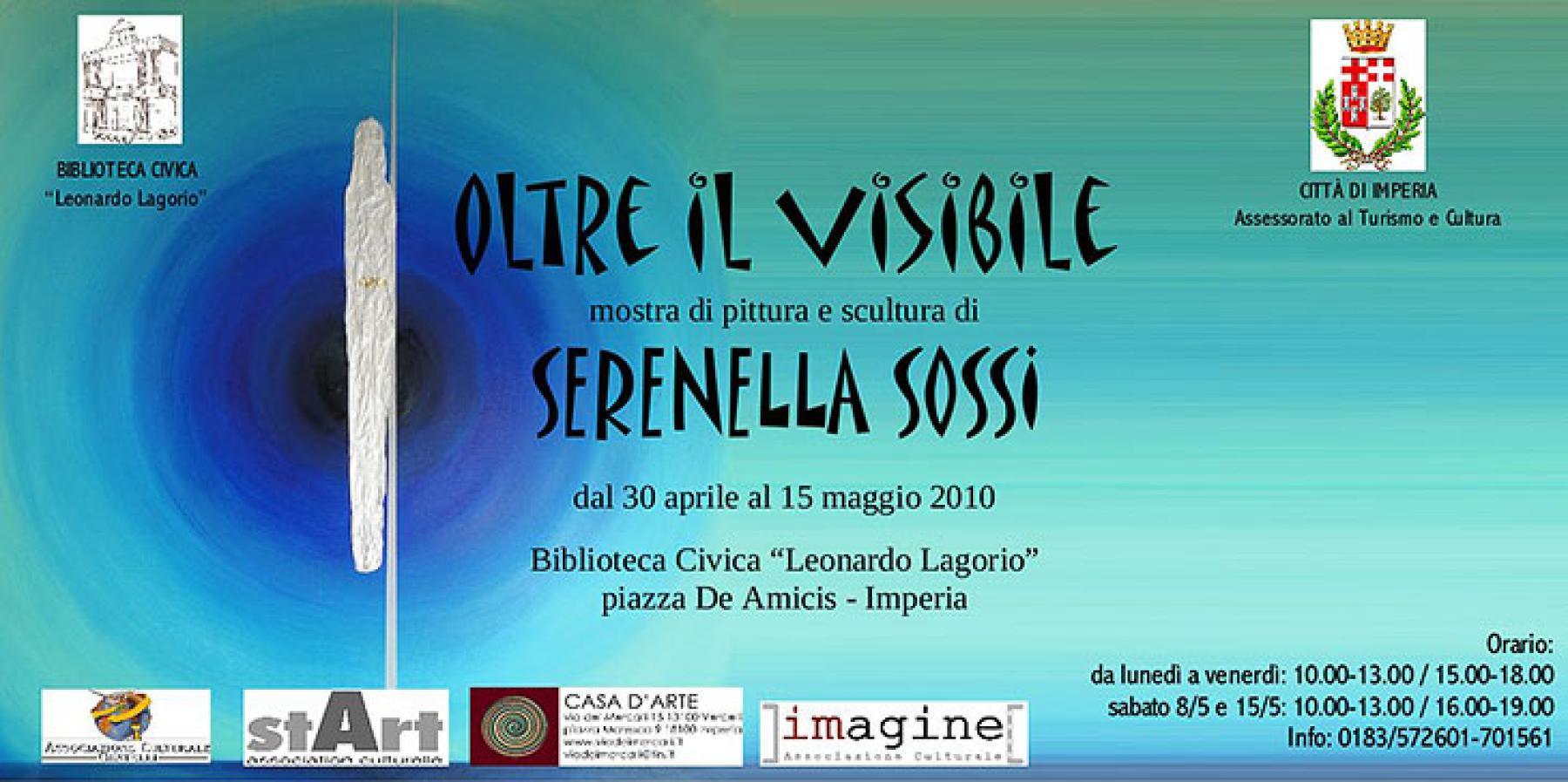 Exposition SOSSI Serenella à Imperia, Italie, 2010