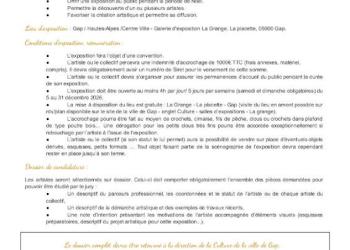 Candidature 